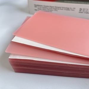 Shanghai Factory OEM <span class=keywords><strong>Dental</strong></span> modanatura a cera intaglio foglio di cera rossa prodotto da laboratorio dentale piastra di Base monouso modello dentale cera 500 g/scatola - Product Image 4