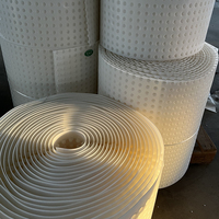 Planche de drainage à fossettes en plastique HDPE imperméable Shengfeng pour chantiers de construction, sous-sol, garage, toit