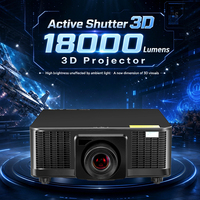 Projecteur interactif 3D tout-en-un 18000 ANSI Lumens pour jeux multijoueurs sur mur, plage de sable et sol pour enfants