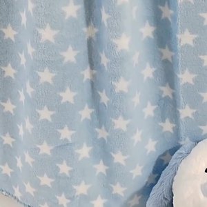 Âu yếm unisex 2-in-1 mềm mại sang trọng bé gấu bông an ninh chăn dễ thương bé cũi bộ đồ giường đặt với chăn - Product Image 5