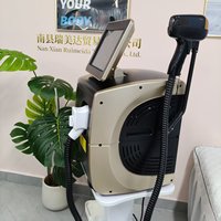 Équipement de beauté professionnel à diode à 3 longueurs d'onde 755nm 808nm 1064nm pour salon, épilation permanente