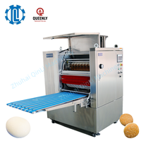 Machine à boulangerie automatique à 8 poches pour la formation de boules de pâte, diviseuse et arrondisseuse de pâte adaptée aux produits sans gluten, pour la fabrication de tortillas, de burgers et de brioches