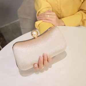 New Velvet Bronzing Evening Bag Vintage Cheongsam Party <b>Clutch</b> Elegant Banquet Bag for Dress - Product Image 1