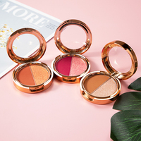 Ochan-palette de maquillage 2 couleurs, nouveau Design OEM, Palette d'ombres à paupières de haute qualité, Palette d'ombres à paupières de marque privée