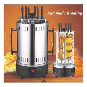 Grill électrique <span class=keywords><strong>Vertical</strong></span> rotatif automatique, Barbecue à chauffage uniforme de Table à 360 degrés, four à <span class=keywords><strong>brochettes</strong></span> rôtissoire sans fumée - Product Image 2