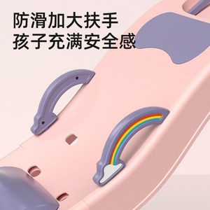 Baby Guard Town Foldable Reclining Chair For Children Plastic Baby Shampooing Device Home Use - Product Image 5