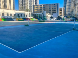 Suelo Deportivo <span class=keywords><strong>de</strong></span> Silicona PU Semipreparado <span class=keywords><strong>de</strong></span> 8 mm para Canchas <span class=keywords><strong>de</strong></span> Baloncesto, Bádminton y <span class=keywords><strong>Voleibol</strong></span> - Product Image 2