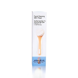 Brosse nettoyante pour le visage avec tête en éponge pour le soin des pores et le nettoyage en profondeur de tous les types de peau, formule K Beauty - Product Image 2