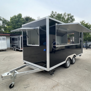 Carrito de Comida <span class=keywords><strong>Plegable</strong></span>, Remolque de Comida, Camión de Comida Rápida Móvil para la Calle, Estilo Chino 2026, Carrito de Helados - Product Image 1