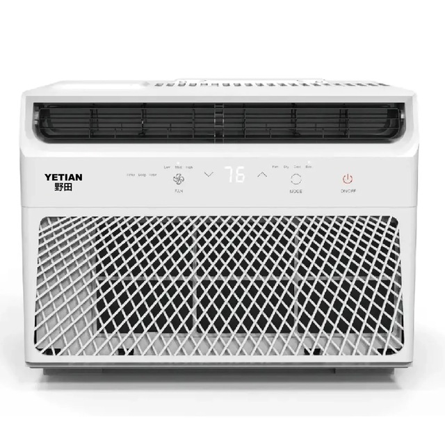 Window Ac with Cool and Heat General Electric Mini AIR DC 9000btu 12000btuWindow Type Air Conditioner Room DC Inverter R410a