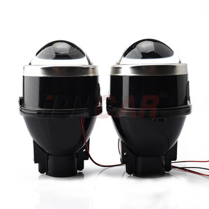 WEIXIN fábrica china 3 pulgadas <span class=keywords><strong>colores</strong></span> duales niebla Bi Led lente de proyector de luz antiniebla 3000K 5500K 6000K con soportes universales - Product Image 6