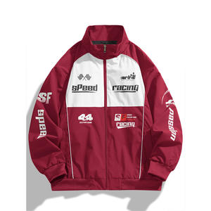 Giacca da Uomo Stampata Antivento di Tendenza per Primavera Autunno Abbigliamento Sportivo Outdoor Tempo Libero Corse Automobilistiche e Moto Cross-Border - Product Image 4