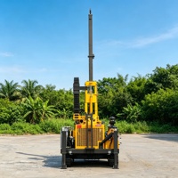 Foreuse hydraulique diesel portable dynamique avec structure légère pour l'extraction de carottage de haute précision