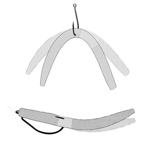 Señuelo de Pesca Suave Senko de 10.5cm 6g y 13.5cm 7.5g, 9 Colores, Gusanos Artificiales de PVC, Señuelos Blandos, Novedad - Product Image 5
