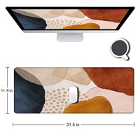 Tapis de jeu antidérapant, tapis d'écriture, tapis de souris pour bureau, grand tapis de bureau en caoutchouc imperméable, facile à nettoyer, pour ordinateur portable, bureau, maison, en stock