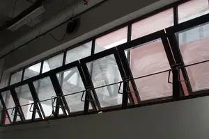 Khu dân cư nhôm pivot treo casement centre pivot mái cửa sổ trần nhà