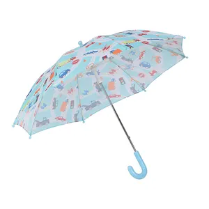 Neue Cartoon Regen gerade Junge Kind Kind Regenschirm zum Verkauf