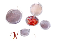 Infuseur à thé en maille d'acier inoxydable avec chaîne, infuseur à thé pliable grande capacité, outil à thé anti-rouille