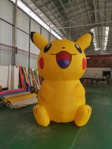 Tùy chỉnh kiddohop PVC Inflatable quảng cáo Pikachu phim hoạt hình lễ hội mô hình lớn với dễ dàng thiết lập cho sử dụng thương mại - Product Image 2