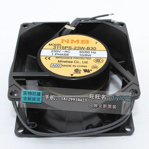 พัดลม Nmb Ac รุ่น 3115Ps-23W-B30 230Vac 10/8W 8038Rpm พัดลมอินเวอร์เตอร์สำหรับระบายความร้อน - Product Image 4