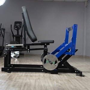 Machine de <span class=keywords><strong>musculation</strong></span> Iso-Latérale Super Horizontale pour mollets, à charge par plaques, en acier, finition peinture 3 couches, qualité <span class=keywords><strong>Hammer</strong></span> Premium, Langmai Fitness - Product Image 6