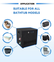 Refroidisseur de bain de glace refroidi à l'eau Portable léger extérieur Wifi ozone froid plongeur Machine pour Spa Gym récupération