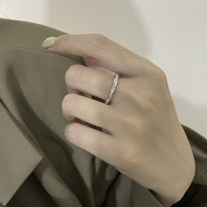 S925 Sterling Silver Smile <b>Signet</b> <b>Ring</b> For <b>Women</b> <b>Signet</b> <b>Ring</b> Wedding Band <b>Signet</b> <b>Ring</b> Engagement <b>Signet</b> <b>Ring</b> Everyday Wear - Product Image 3