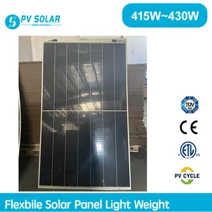 Painéis solares flexíveis 1000w Painéis flexíveis Folar 500w 440w 450w 455watt Painéis solares flexíveis