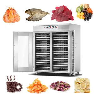 Equipo de máquina de secado de frutas y verduras de alimentos comerciales Máquina secadora de alimentos con gabinete de setas de algas marinas