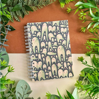 Carnet d'autocollants personnalisable réutilisable avec pages interchangeables et papier de support