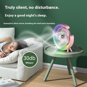 Ventilateurs pliables de haute qualité à grande capacité 400 mAh avec chargement USB, réglage de la hauteur à 180° et 5 vitesses, idéaux pour l'été - Product Image 5
