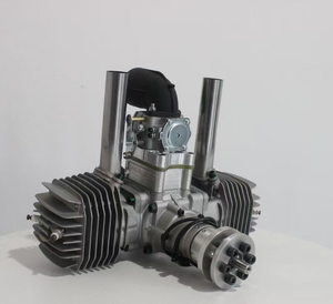 Nuovo Motore a Benzina 120cc a Due Tempi Bicilindrico Raffreddato ad Aria 12HP Euro3 con Avviamento Elettrico, Alta Produttività, per Aerei <span class=keywords><strong>RC</strong></span> ad Ala Fissa - Product Image 4