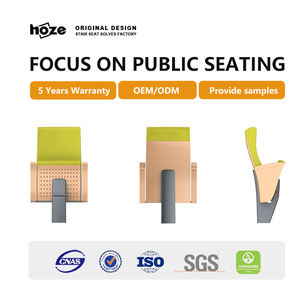 HOZE HS-2102 Modern Wooden Recliner Chair Unabhängiger Fuß für Auditorium Church Stadium Seating Hot Sale Theater möbel - Product Image 2