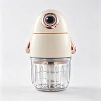 Baby Mini Draagbare Babyvoedselprocessor Blender Kookmachine Geluidsarme Roermolen Vlees Rijstpap Puree Fruitpers