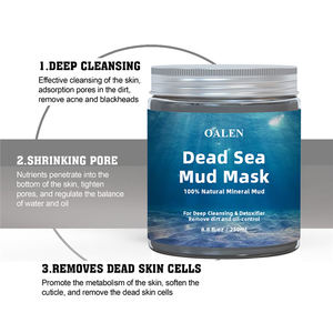 OEM ODM Best Pore Cleaner naturale a base di erbe Anti-invecchiamento e nutriente maschera di fango facciale mare morto - Product Image 3