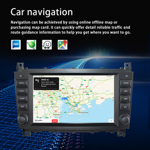 8 "<span class=keywords><strong>Android</strong></span> 13 Auto Carplay coche reproductores de vídeo Multimedia Radio <span class=keywords><strong>Bluetooth</strong></span> navegación Gps para Mercedes Benz Clase C W203 Rds música - Product Image 5