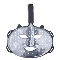 Masque en silicone portable à LED rouge en forme d'oreilles de chat, thérapie photonique à domicile, vente chaude