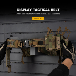 Attrezzatura WOSPORT espositore accessorio cintura in vita Display montaggio a <span class=keywords><strong>parete</strong></span> per cintura e cintura - Product Image 3