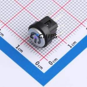 TM-001-D1-03 Tactile Switch Through hole Component (THT),6x6mm Switch Single Pole Single Throw Round Button 2.6N Through Hole - Product Image 1