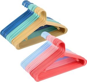 Wholesale Customized Logo PP Plastic Children's <b>Kid</b> <b>Coat</b> Clothes <b>Hanger</b> Thin Light Design No Slip for Wardrobe Laundry Space - Product Image 2