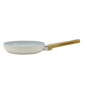 7PCS <strong>White</strong> Nonstick <strong>Cookware</strong> Sets German <strong>Ceramic</strong> Prestige Resistant Coating <strong>Cookware</strong> Set with Wooden Handle - Product Image 5