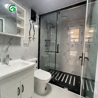 20 pieds Portable conteneur boutique Restaurant en plein air modulaire 2bhk maison Club préfabriqué conteneur pliable 2 chambres conteneur maison