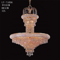 Dubaï style classique petit lustre décoration intérieure grands lustres en cristal