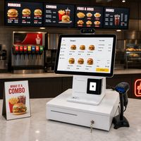Terminal de point de vente Android Scangle SGT-116, système de point de vente tout-en-un, machine de point de vente avec système d'exploitation Android pour la vente au détail haut de gamme