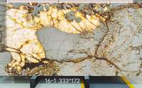 Placage de pierre de marbre fin rétro-éclairé naturel Translucide Grand panneau de pierre Lumi Dalles de marbre Lumistone