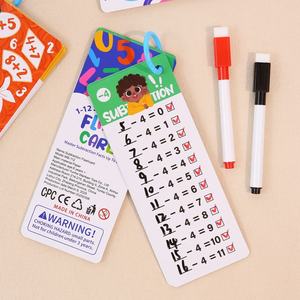 Tarjetas de Memoria para Aprender Números, Tarjetas de Aprendizaje Personalizadas con Números para Escribir, Tarjetas de Suma, Multiplicación y División, Tarjetas Cognitivas para Niños, Educativas - Product Image 4