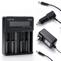 Pengisi daya kendaraan portabel stok AS DC 12V 24V 2,5a pengisi daya mobil universal kompatibel dengan pengisi daya LUC V2, V4, V6 V8