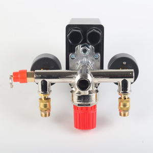 ชุดสวิตช์ควบคุมแรงดัน G1/4 90-120PSI วาล์วควบคุมเครื่องอัดอากาศ - Product Image 3