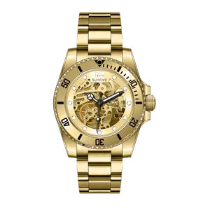 BOMAXE Custom Cheap High Quality Roles Gold Japan Movement Dive Men Waterproof Mens Dress Logo Luxury Watches