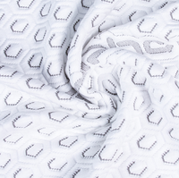 Matelas en graphène de haute qualité OEKO-TEX avec tissu tricoté respirant et livraison rapide pour les filles
